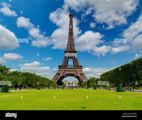 France Paris Eiffel Tower Stock Photo Alamy