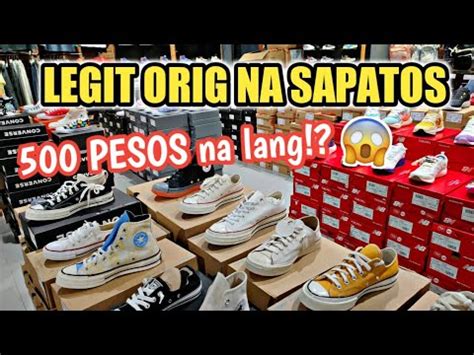 Bagong Tuklas Na Bilihan Ng MURANG SAPATOS Na ORIGINAL YouTube