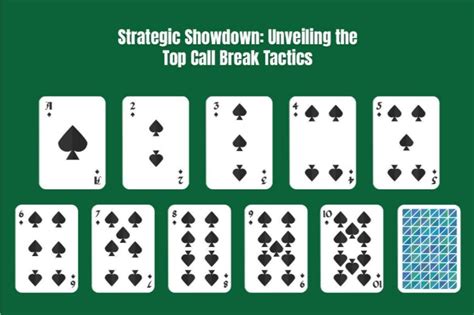 Strategic Showdown Unveiling The Top Call Break Tactics