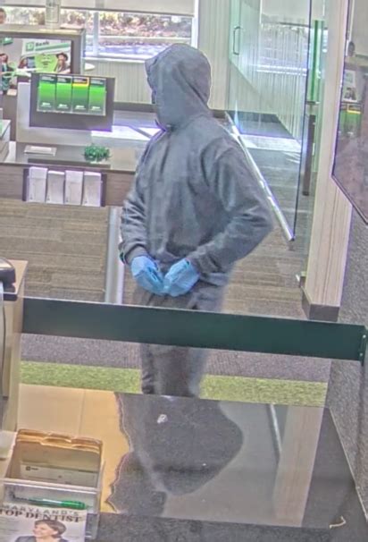 Detectives Investigating Td Bank Robbery In Bethesda Surveillance