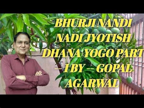 Bhrigu Nandi Nadi Dhana Yogo Part 1 By Gopal Agarwal YouTube