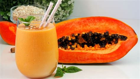 Cu Les Son Los Beneficios De Consumir El Licuado De Papaya Con Avena