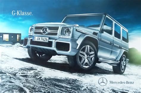 Mercedes Benz G Klasse Prospekt Brochure Broszura Folleto