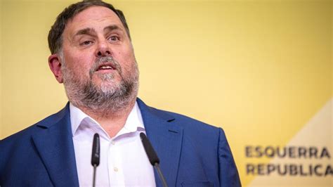 Oriol Junqueras Dejar La Presidencia De Erc Tras Las Elecciones Europeas