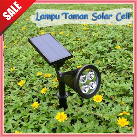 Jual Lampu Sorot Led Teras Tenaga Surya Lampu Sorot Taman Solar Cell