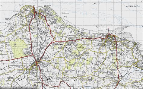 Old Maps Of Wootton Bridge Isle Of Wight Francis Frith