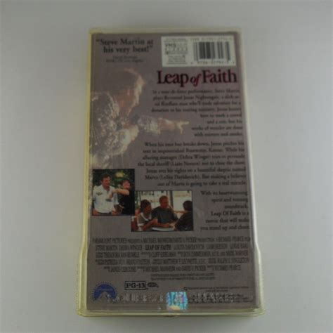 Leap Of Faith VHS 1993 Steve Martin Liam Neeson Debra Winger