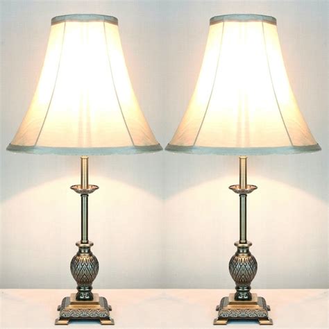 Pair Of Traditional Antique Style Table Bedside Lamps Etsy Australia