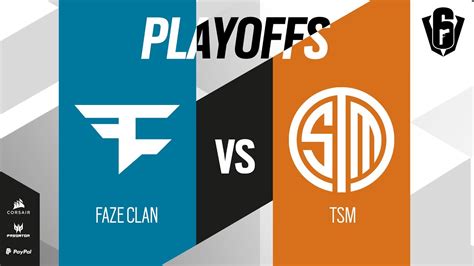 Faze Clan Vs Tsm Six Invitational Playoffs Day Youtube