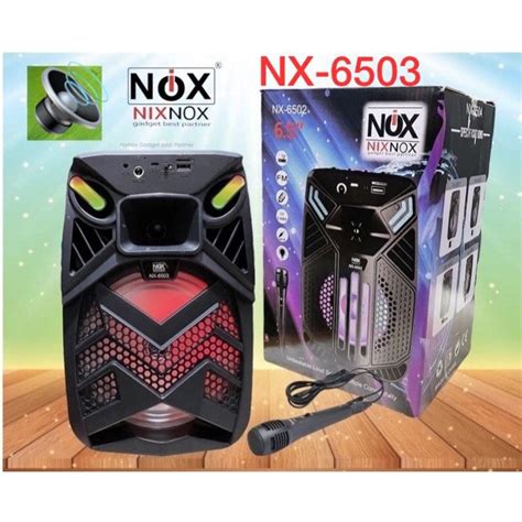 Jual Speaker Bluetooth Inc Nixnox Free Microphone Speaker Superbass