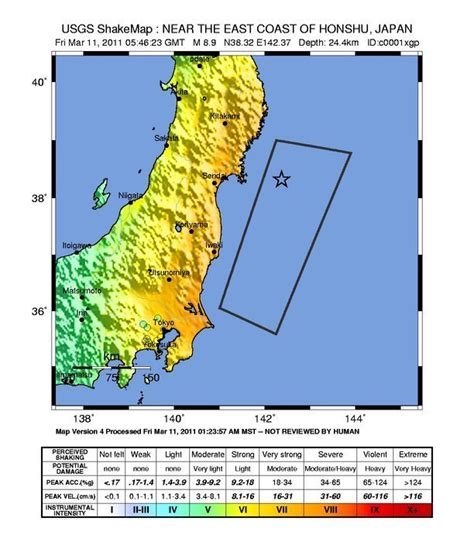 Japan Earthquake MAP: Epicenter, Most Impacted Areas From Massive Quake ...