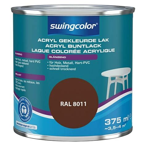 Swingcolor Acryl Buntlack Ral Nussbraun Gl Nzend Ml M