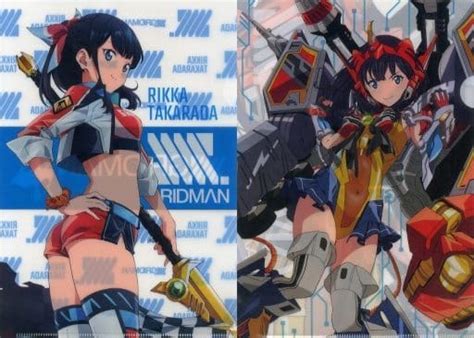 駿河屋 宝多六花レースクイーン＆フルパワーグリッドマンver A4クリアファイル2枚セット 「ssssgridman×ドン