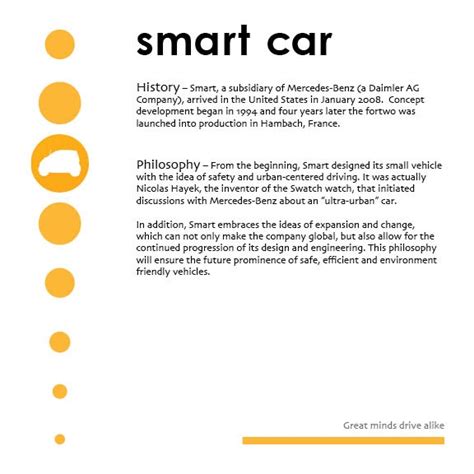 Graphic Design: Smart Car