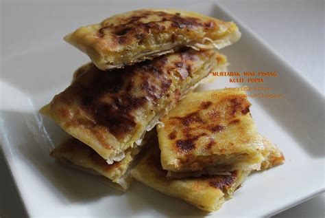 Resepi Mudah Membuat Murtabak Mini Pisang Menggunakan Kulit Popia