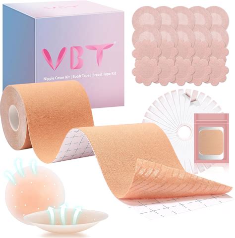 Amazon Vbt Boob Tape Body Tape For Breast Lift With Breast Lift Tape Pairs Satin Bra