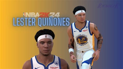 Lester Quiñones Face Creation NBA 2K24 YouTube