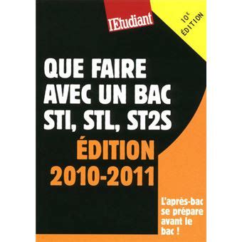 Que Faire Avec Un Bac Sti Stl St S Tome Broch Bruno Magliulo