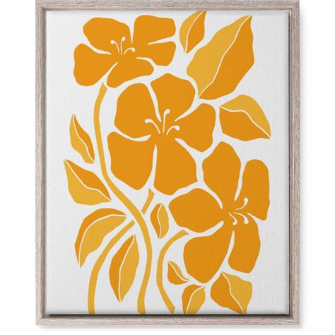 Yellow Floral Wall Art Shutterfly