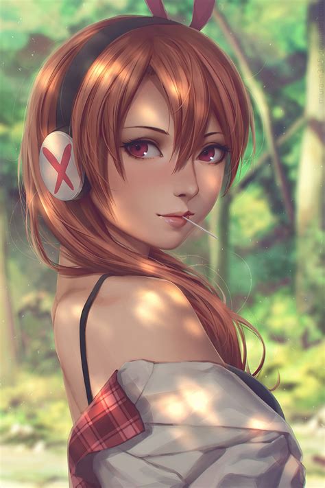 Miura Naoko Akame Ga Kill Chelsea Akame Ga Kill Bikini Headphones