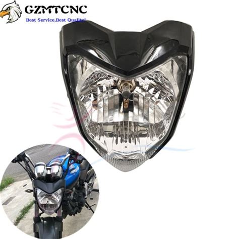 Fz Fz Motorcycle Black Front Headlight Headlamp Assembly Head