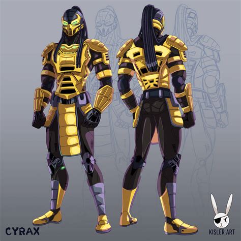 Day 04 - Cyrax by KislerArtStock on DeviantArt