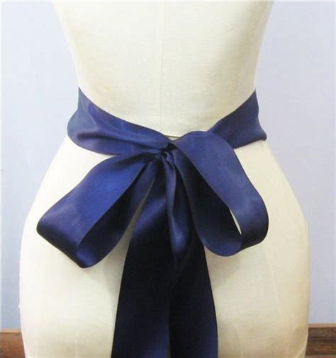 Navy Blue Ribbon Sash - 2.25 Inch Width X 144 Inches/4 Yard Length ...