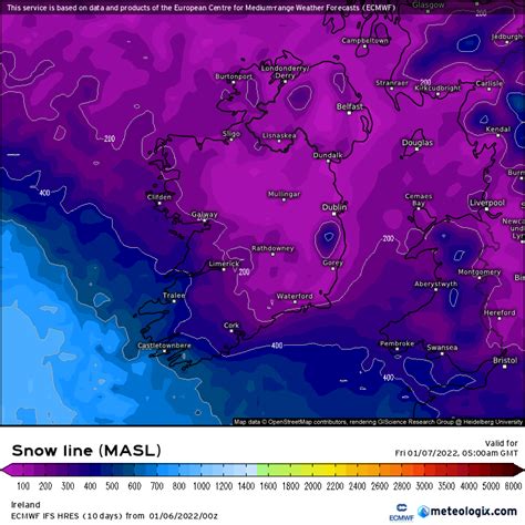 Ireland Weather Country Braces For FOUR Days Of Snow As Met Eireann