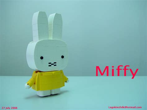 Miffy Built By Lego Legokinsfolk Flickr