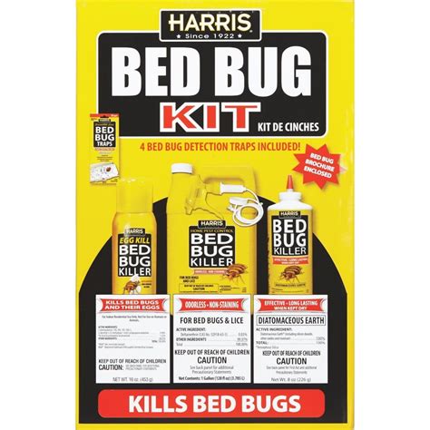 Harris Bbkit Lgvp 4 Bed Bug Insect Killer 4 Piece Toolbox Supply