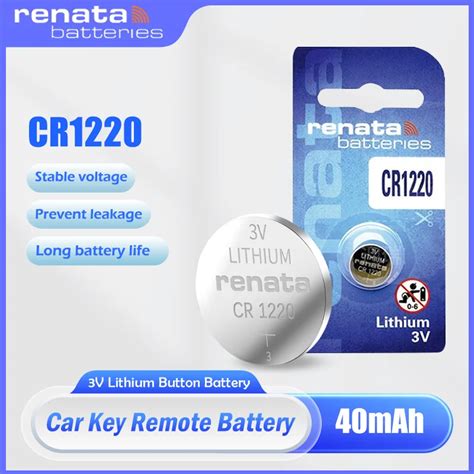 Original-RENATA-CR1220-CR-1220-3V-Lithium-Battery-BR1220-DL1220-ECR1220 ...