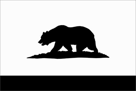 California Flag Bear Only Clip Art at Clker.com - vector clip art ...