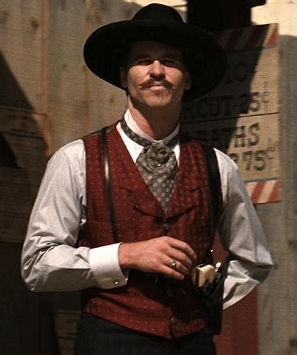 Val Kilmer as Doc Holliday in Tombstone - Paperblog