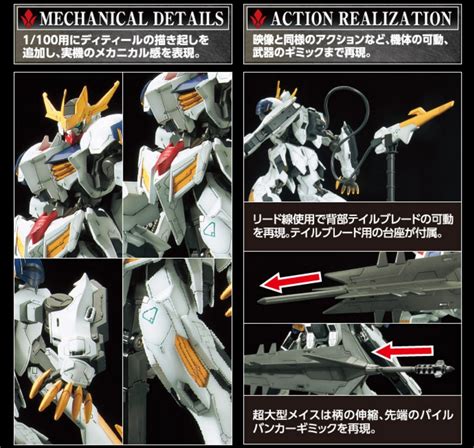 Full Mechanics Gundam Barbatos Lupus Rex Release Info Gundam