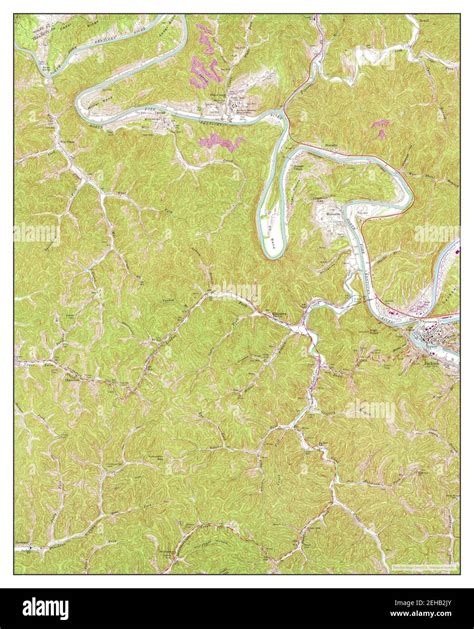 Jackson kentucky map Cut Out Stock Images & Pictures - Alamy