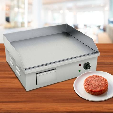 Stainless Steel Ribbed BBQ Hot Plate W Cm Myhomelivingstore