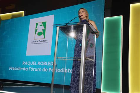 Discurso De Raquel Robleda Presidenta Del F Rum De Periodistas Forum