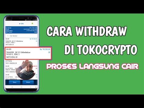 Cara Withdraw Di Tokocrypto Proses Langsung Cair Ke Rekening YouTube