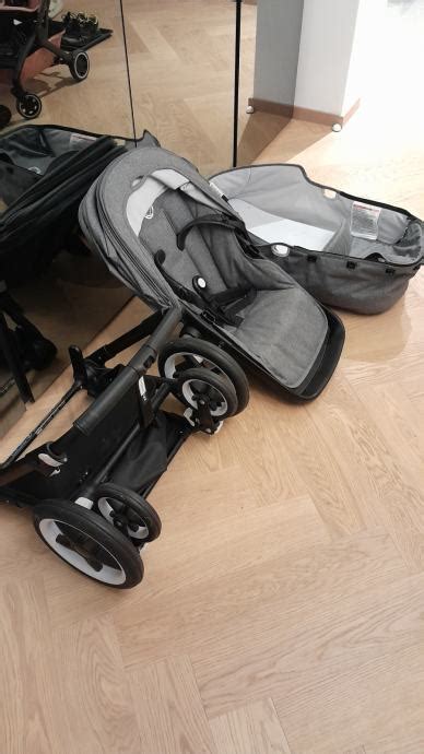 Bugaboo Lynx 2u1 bijela zimska vreća Moose adapteri za jaje