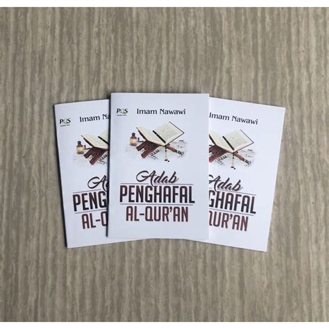 Jual Adab Penghafal Al Quran Pqs Shopee Indonesia