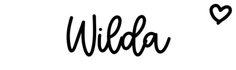 Wilda - Name meaning, origin, variations and more