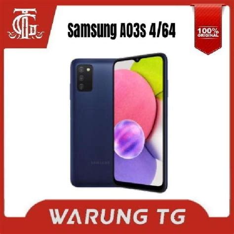 Jual Samsung Galaxy A03s 4/64 di Seller WarungTg - Gemuruh, Kab ...