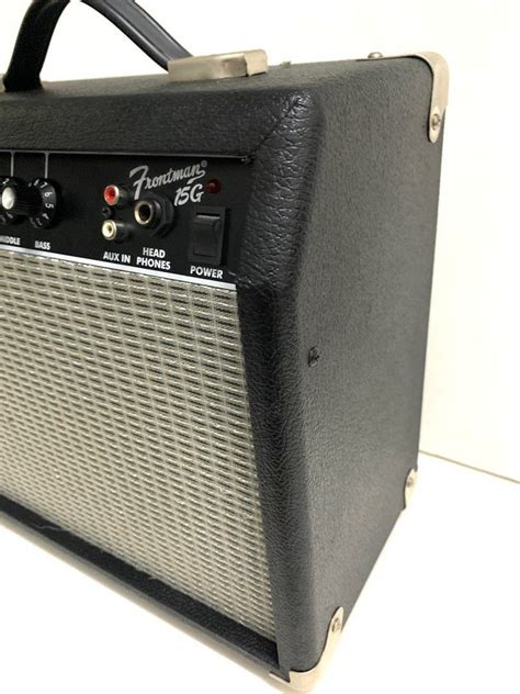 Fender Frontman 15g Compact And Affordable Electric Guitar Amplifier 結他音箱 興趣及遊戲 音樂、樂器 And 配件 樂器