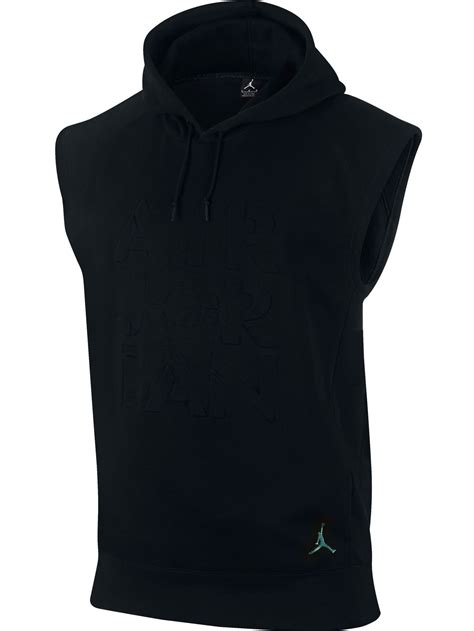 Jordan - Jordan Pinnacle Men's Sleeveless Pullover Hoodie Black 844298 ...