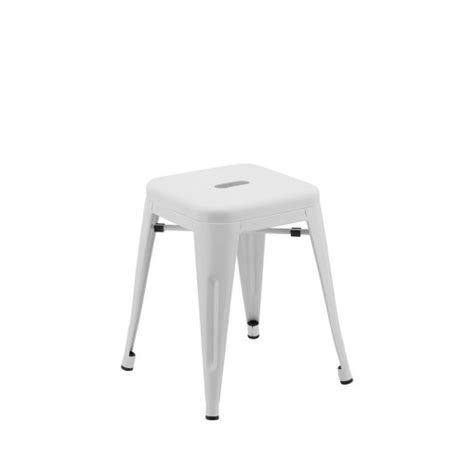 Small Tolix Stool White Atlas Event Party Hire Party Hire