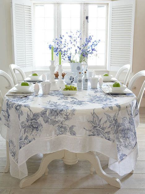 Decorating With Blue And White The Nordic House Blog White Table