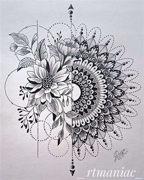 Beautiful And Creative Mandala Art Mandala Drawing Mandala Art Easy Mandala Drawing