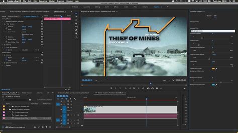 Using Motion Graphics Templates In Premiere Pro