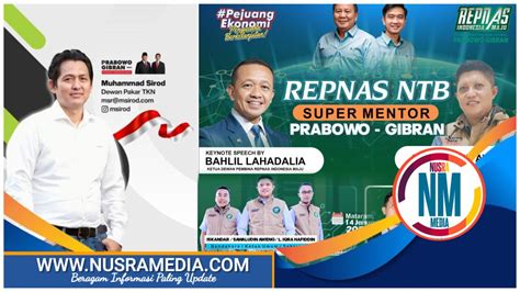 Dukung Penuh Sawaludin Aweng Dewan Pakar Tkn Prabowo Gibran Repnas