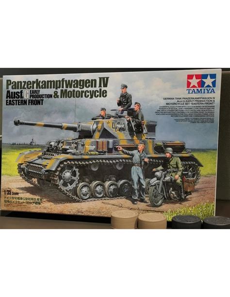 Panzerkampfwagen Iv Ausf G Early Production Motorcycle Eastern Front